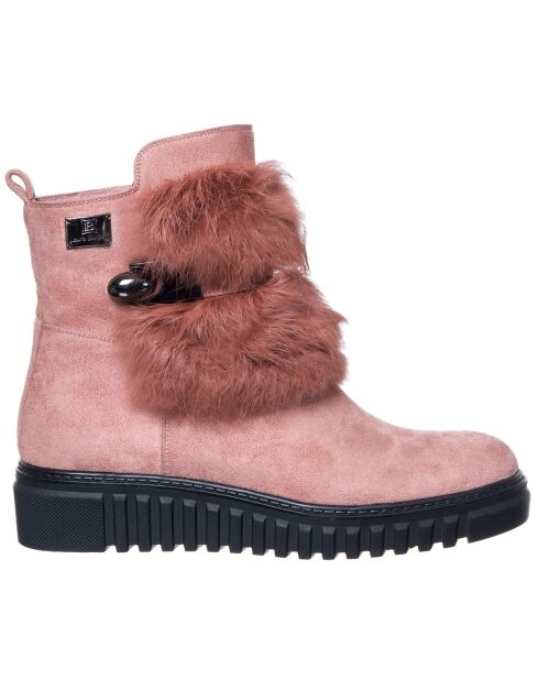 Bottines Alicia roses