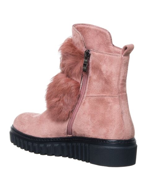 Bottines Alicia roses