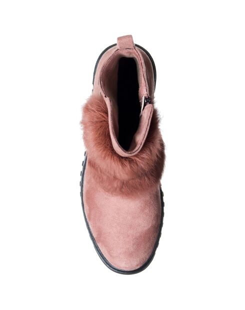 Bottines Alicia roses