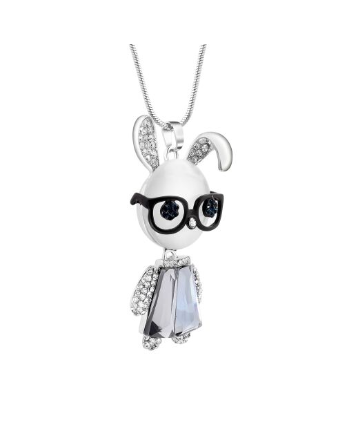 Sautoir The Smart Rabbit argenté