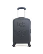 Kabinenkoffer 4 Einzelräder & Vanity Francette-H 50/30cm schwarz