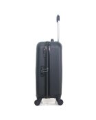 Kabinenkoffer 4 Einzelräder & Vanity Francette-H 50/30cm schwarz