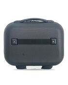 Kabinenkoffer 4 Einzelräder & Vanity Francette-H 50/30cm schwarz