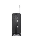 Norine-A 70 cm schwarzer Langstreckenkoffer mit 4 Rädern