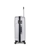 Valise Moyen Séjour 4 roues simples Norine-A 60 cm grise