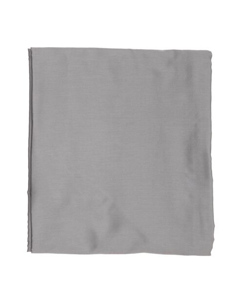 Drap housse 100% Satin de coton gris foncé