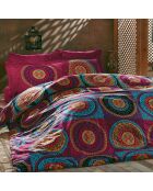 Parure housse de couette  Gipsy multicolore