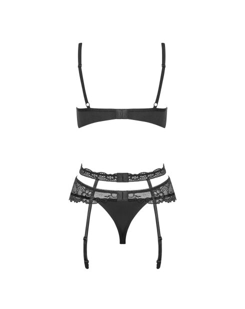 Ensemble 3 Pièces Heartina noir