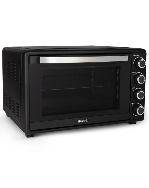 FO45 45L schwarzer Elektroofen - 2000W