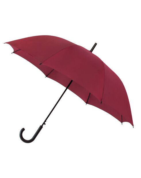 Parapluie long à ouverture automatique bordeaux