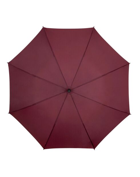 Burgunderfarbener langer Regenschirm mit automatischer Öffnung