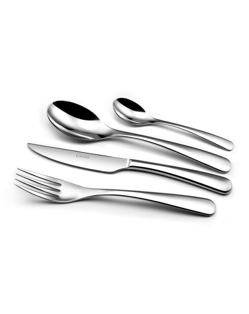 Ménagère Iris inox - 24 pièces