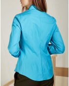 Chemise Villelmina turquoise