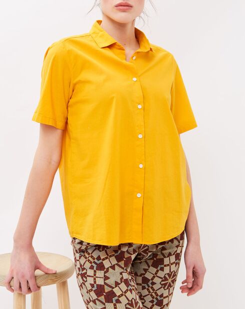 Klassisches Ringelblumenhemd von Como