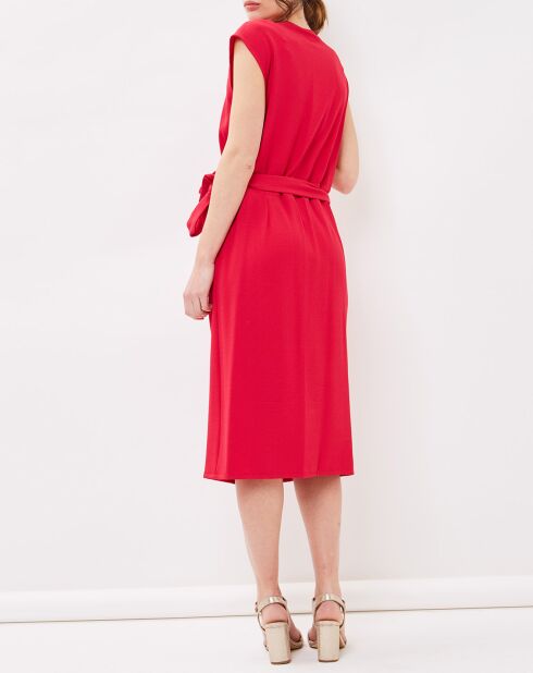 Robe portefeuille Roulette magenta