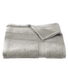 Toalla de baño H Collection gris claro - 100x150 cm