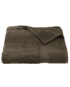 Drap de Bain Collection H marron foncé - 100x150 cm