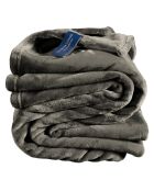 Plaid Cosy taupe foncé - 150x200 cm
