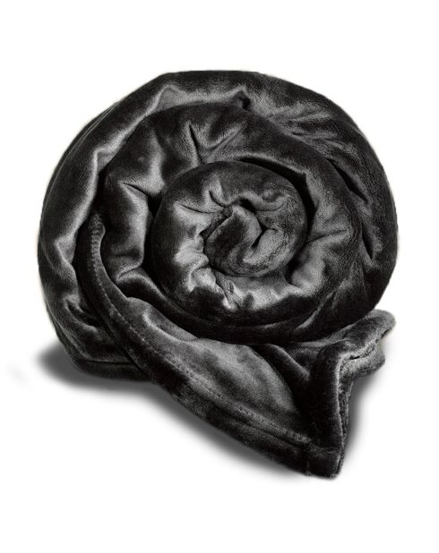 Plaid Cosy anthracite - 150x200 cm