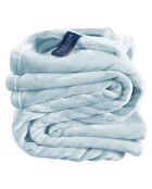 Plaid Cosy bleu glace - 150x200 cm