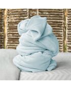 Plaid Cosy bleu glace - 150x200 cm