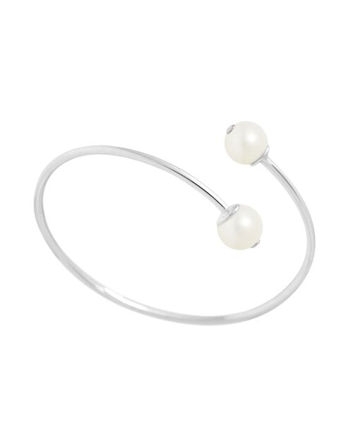 Bracelet Prestige Argent Perles d'Eau Douce blanches