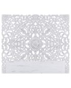 Serena weißes Kopfteil - 180 cm