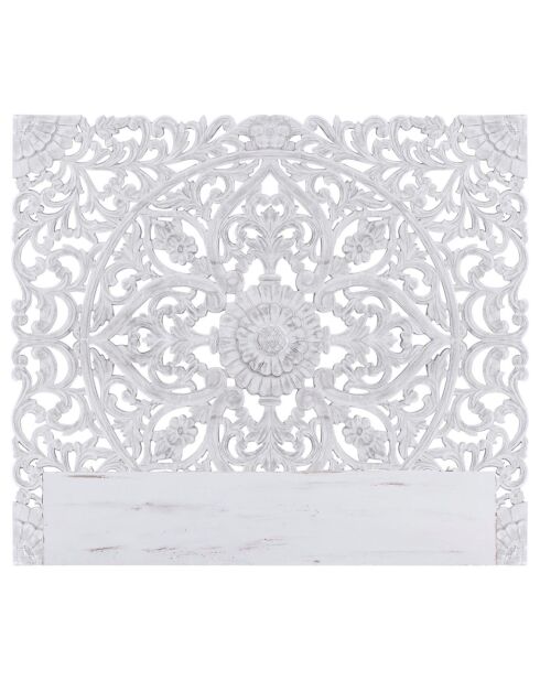 Serena weißes Kopfteil - 180 cm