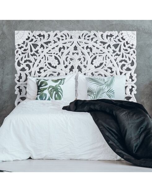 Serena weißes Kopfteil - 180 cm