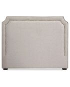 Kopfteil Milana aus beigem Stoff - 140 cm