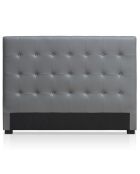 Tête de lit Luxor grise - 160 cm
