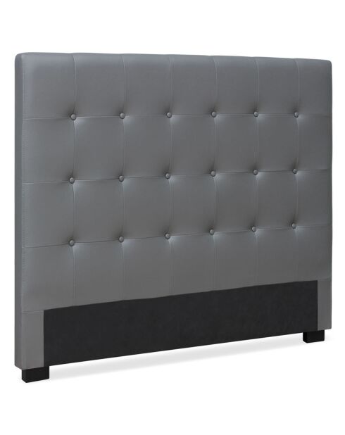 Tête de lit Luxor grise - 140 cm