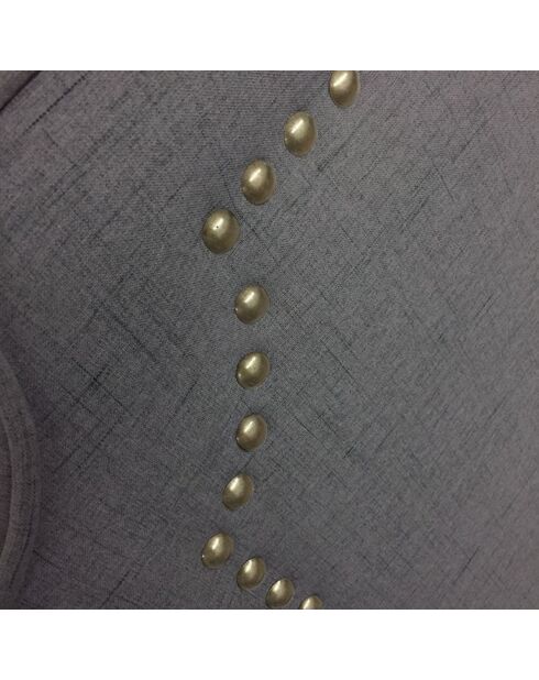 Tête de lit Milana tissu anthracite - 140 cm