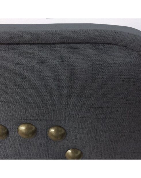 Tête de lit Milana tissu anthracite - 140 cm