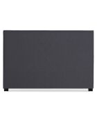 Kopfteil Diam grauer Stoff - 180x120 cm