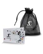 Collar de plata con cristales de Swarovski