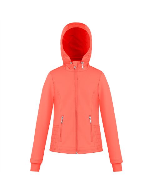 Veste Technique bi-matière nectar/doré