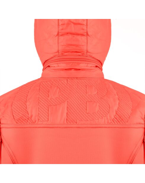 Veste Technique bi-matière nectar/doré