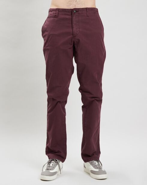 Pantalon Mana bordeaux