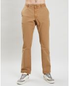 Pantalon chino Cuza beige