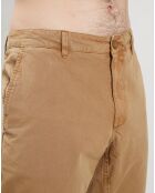 Pantalon chino Cuza beige