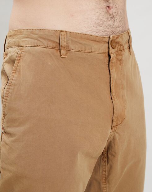 Pantalon chino Cuza beige