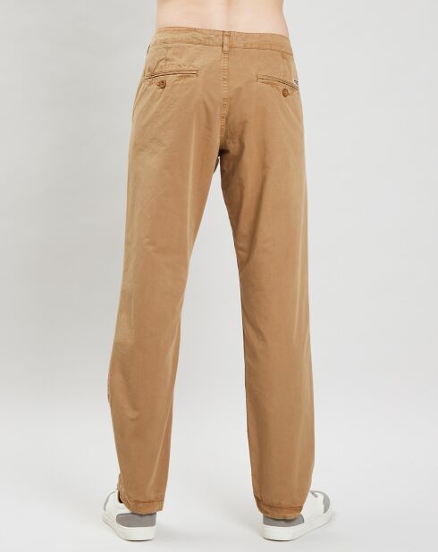 Pantalon chino Cuza beige