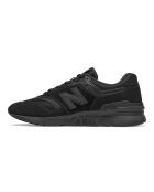 Baskets en Velours de Cuir & Mesh CM997HCI noires