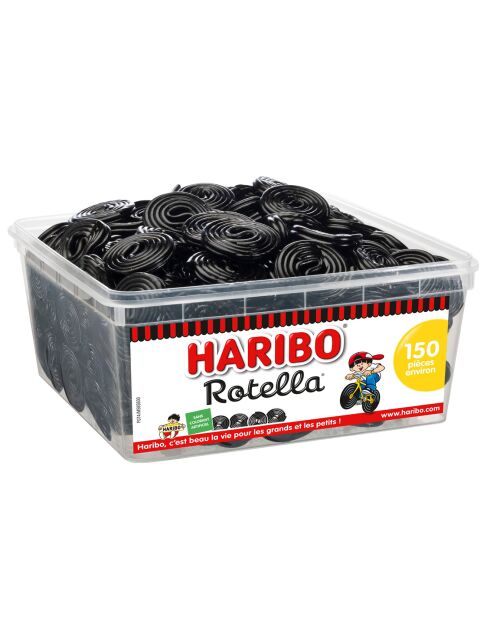 Caja de regaliz Rotella meter 150 piezas