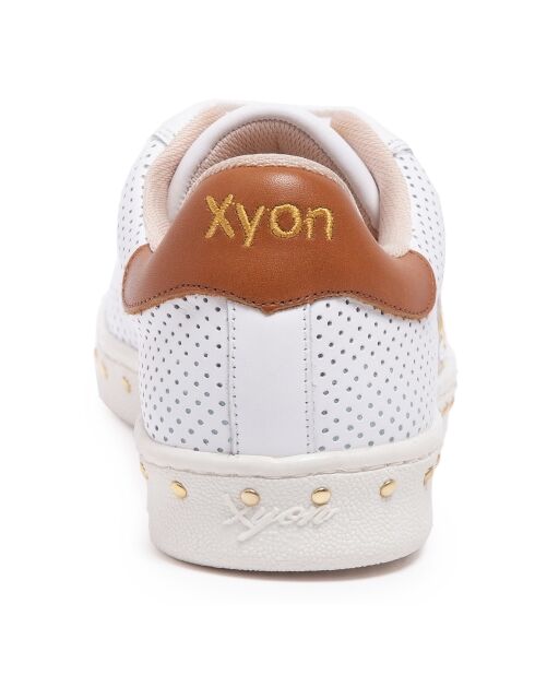 Baskets en Cuir Serenity blanches