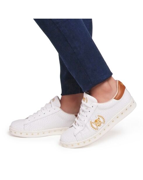 Baskets en Cuir Serenity blanches