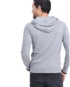 Pull en Cachemire & Soie mélangés sweat-shirt givre