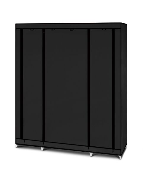 Armoire noire - 135x175x45 cm