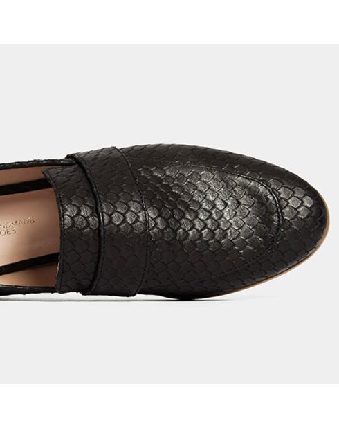 Mocassins en Cuir Happy Monday noirs